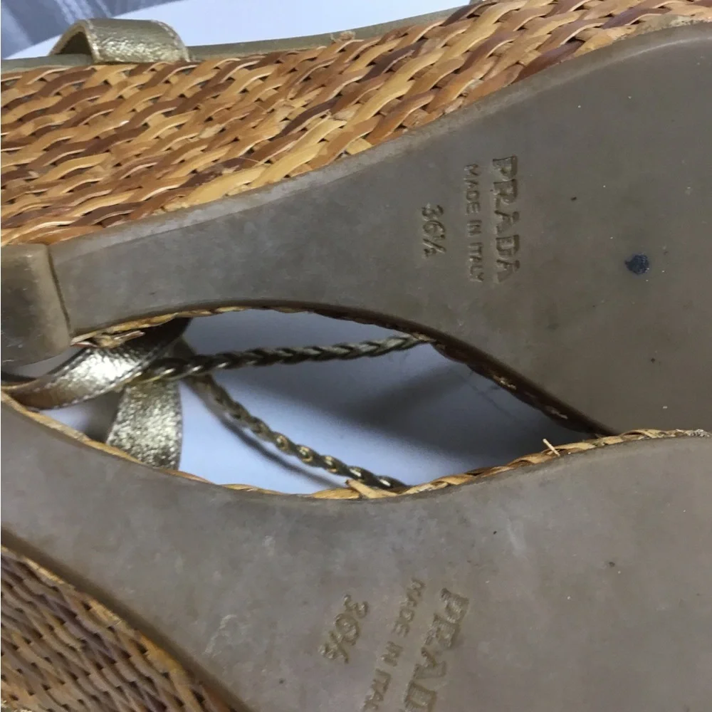 Prada stylish wedge